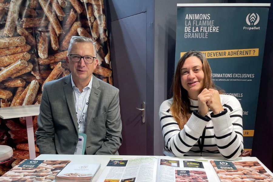 Eric Vial et Karine Naizot, Interclima 2024 Propellet France